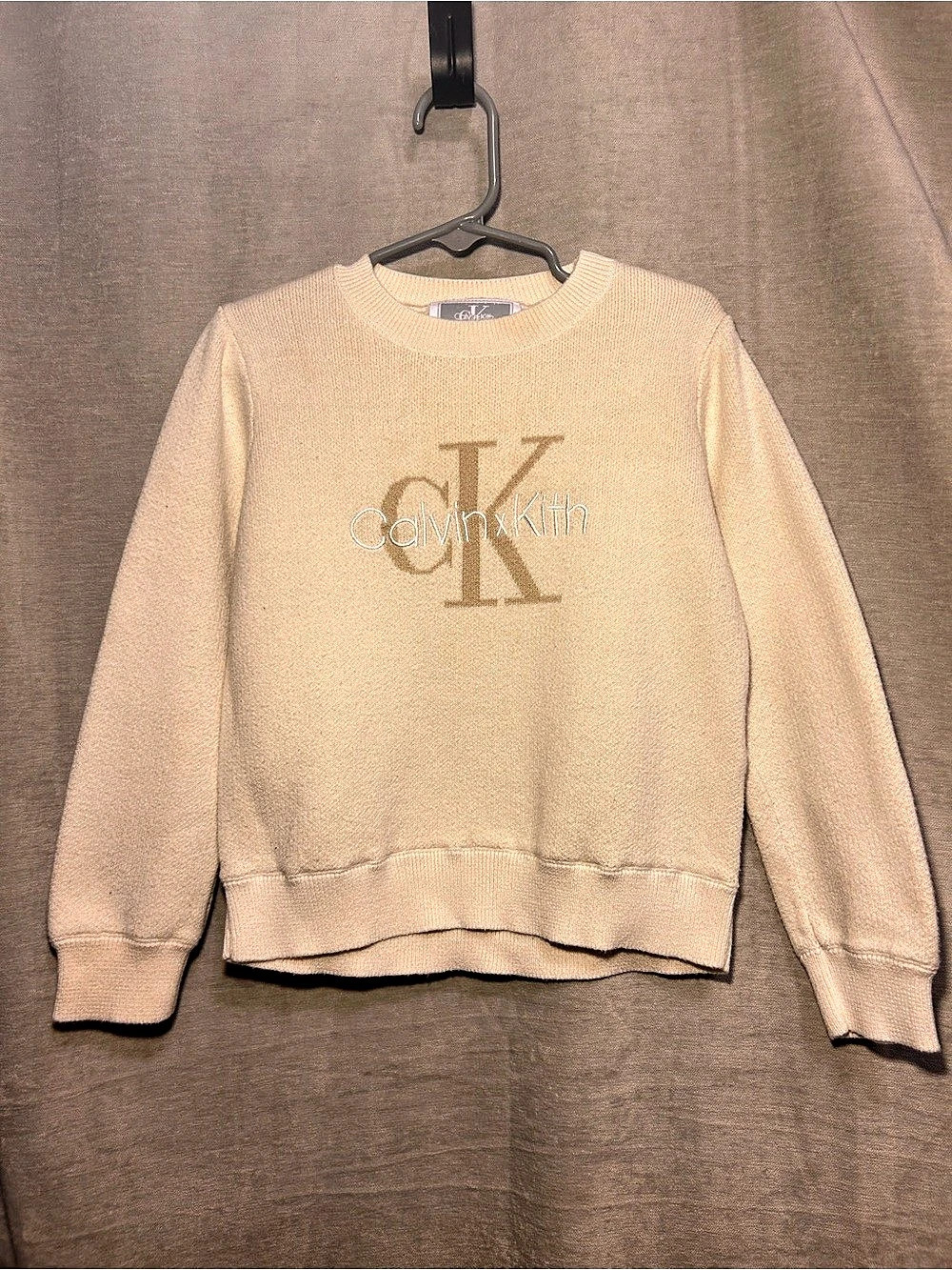 Kids Calvin Klein x Kith Limited Collaboration Logo Sweater - size 4/5
